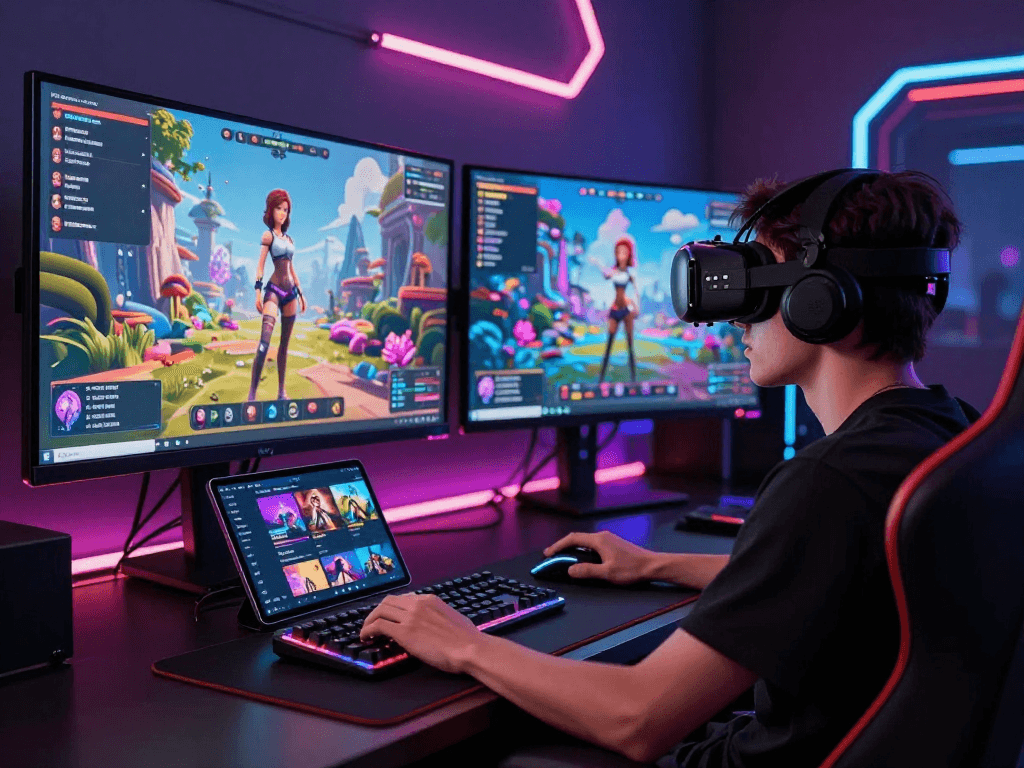 Explore engaging android porn game environments with vibrant 3D graphics and immersive technology.