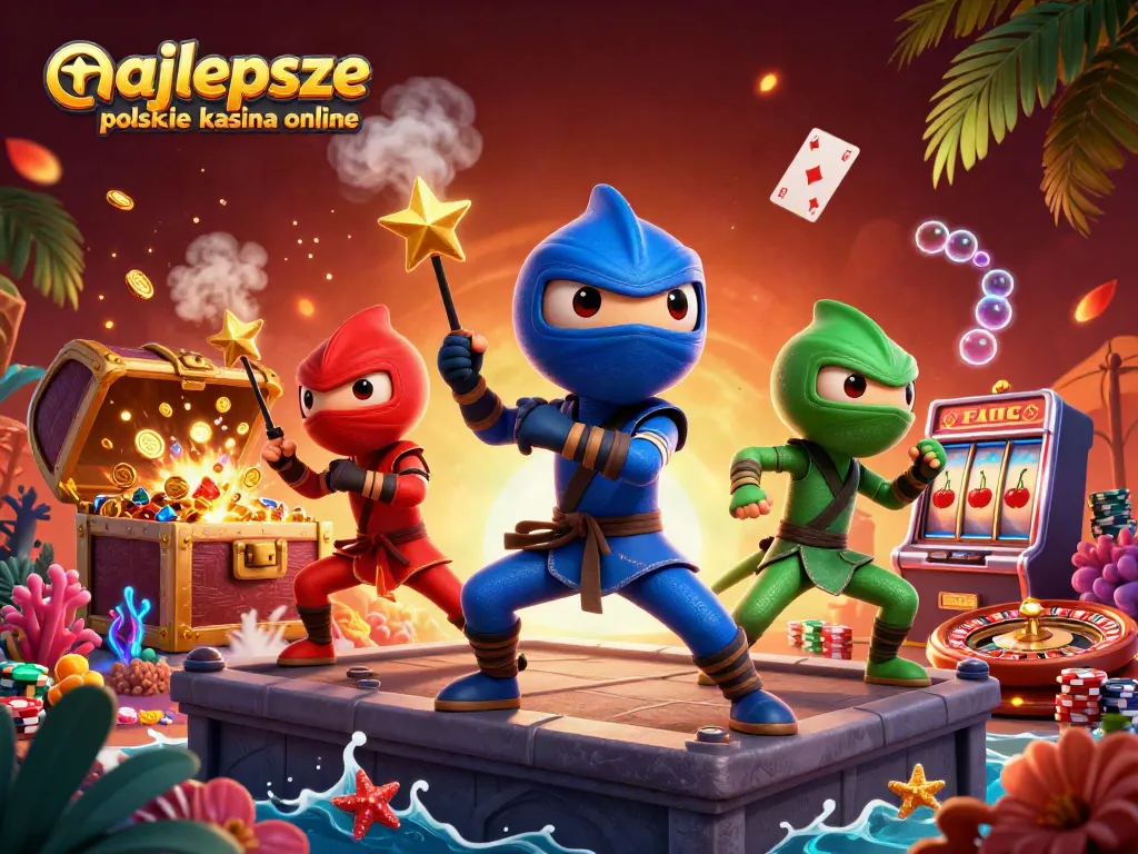Experience the action at najlepsze polskie kasyna online with vibrant slots, chameleons, and dynamic casino elements.