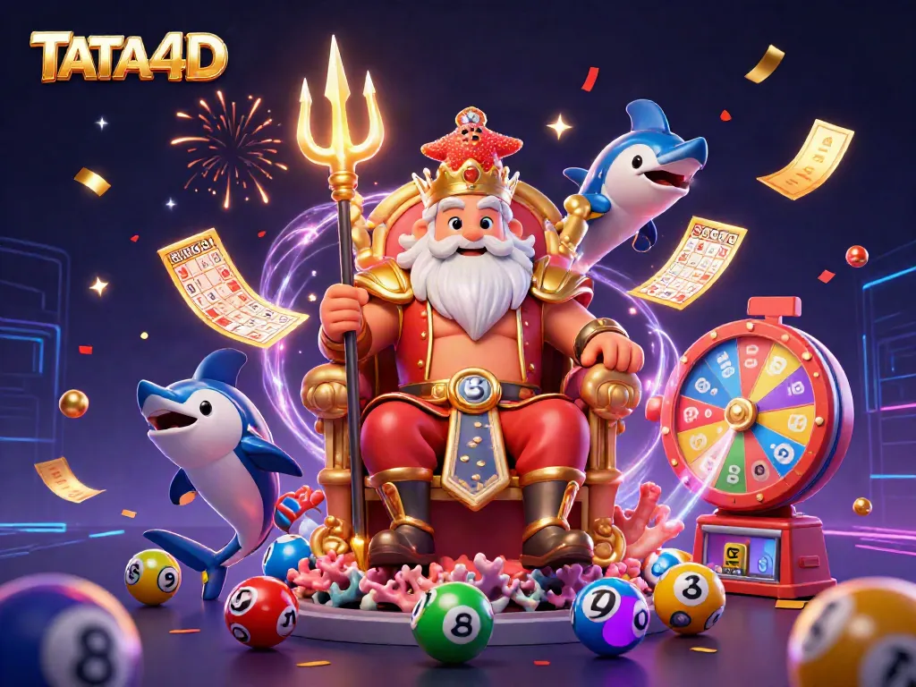 Engage with TATA4D's vibrant gaming experience through an animated scene filled with excitement.