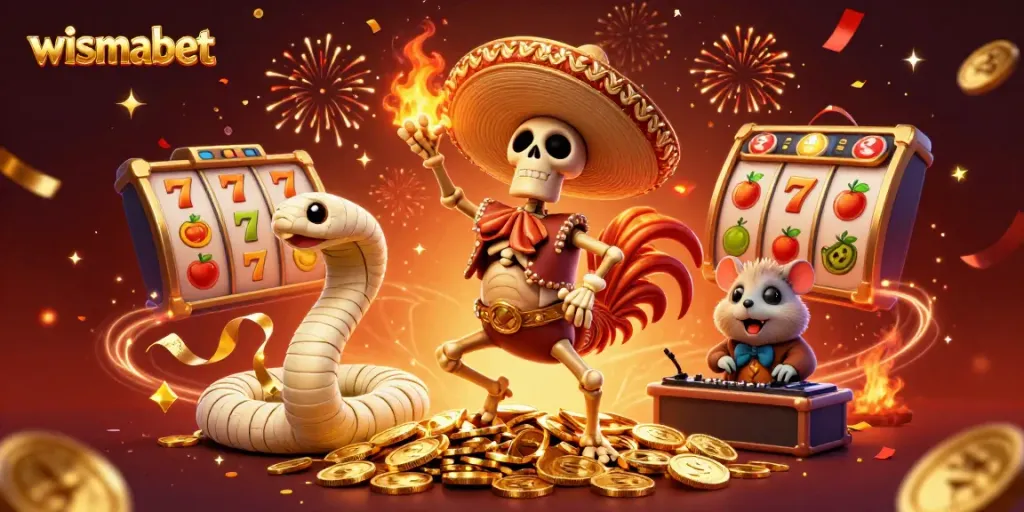 Raih kemenangan di WISMABET dengan slot online dan suasana ceria.