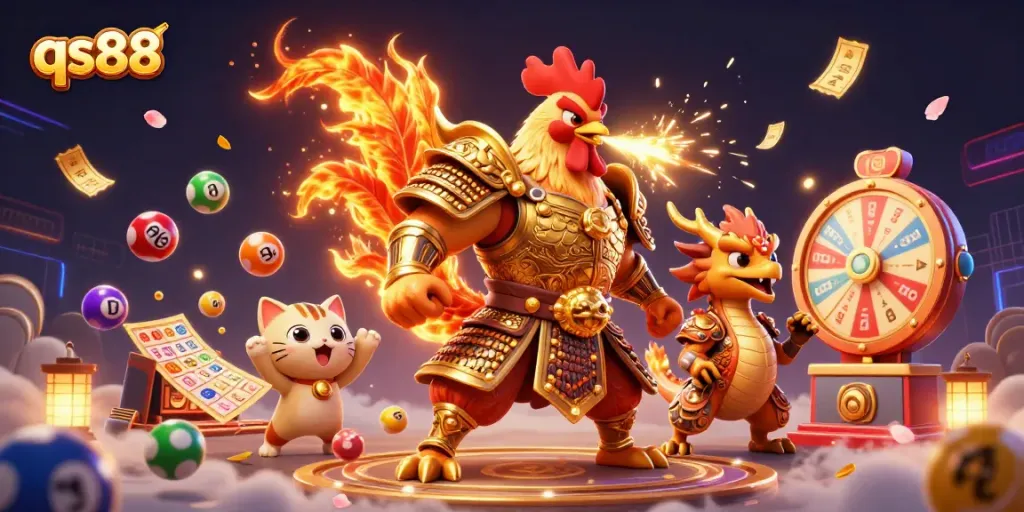 Participate in thrilling gameplay at qs88, featuring exciting lottery elements and dynamic characters.