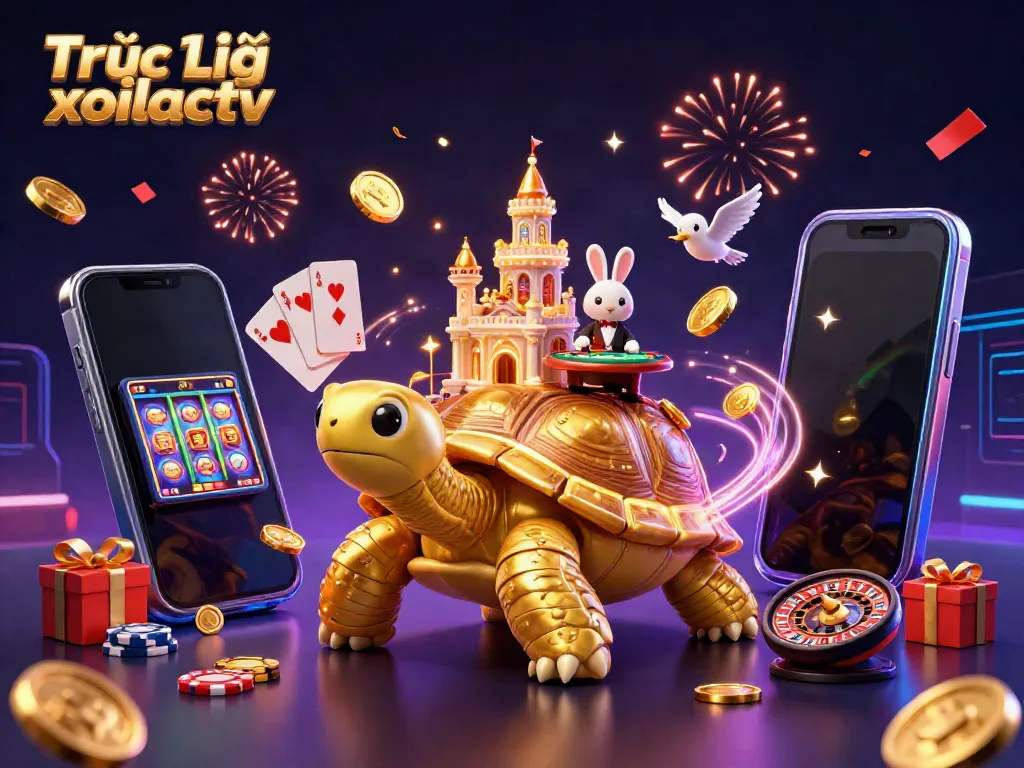 Experience the thrill of gambling with Trực Tiếp xoilactv featuring vibrant elements and energetic atmosphere.