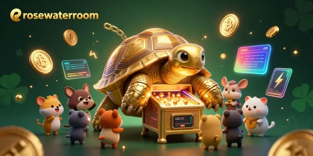 Experience the thrilling games at rosewaterroom with colorful and dynamic casino-themed illustrations.