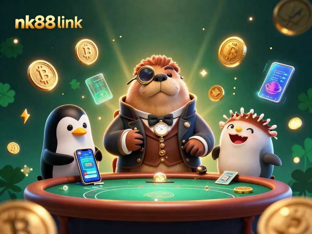 Experience thrilling poker action with the nk88 link in this vibrant underwater casino scene.