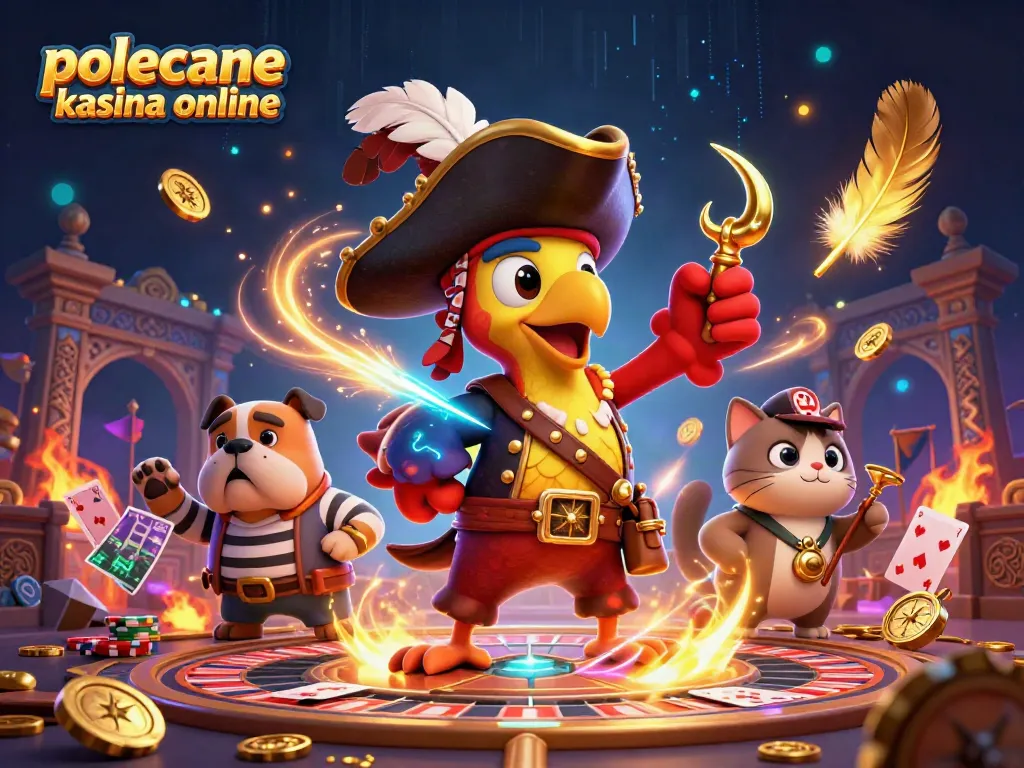 Join the adventure with polecane kasyna online as the pirate captain parrot directs the gaming action!