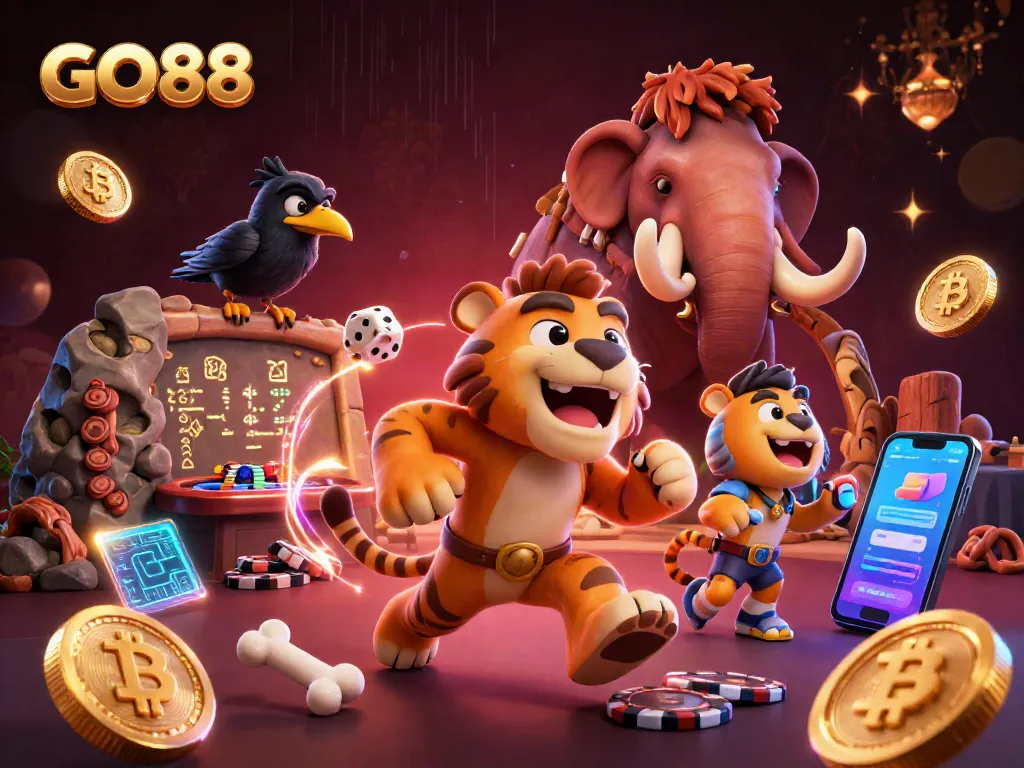 Engage with GO88's prehistoric casino featuring unique gaming dynamics and crypto elements.
