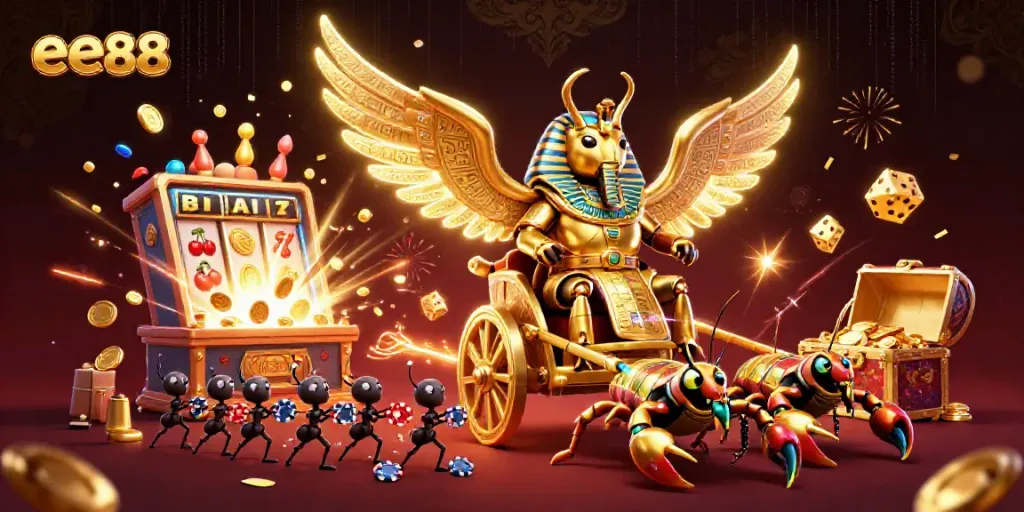 Experience ee88's vibrant online casino world with thrilling 3D characters and massive jackpots.