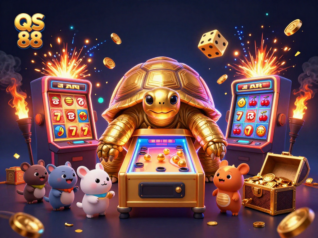 Engage in thrilling slots and casino fun at QS 88 with dynamic 3D visuals.