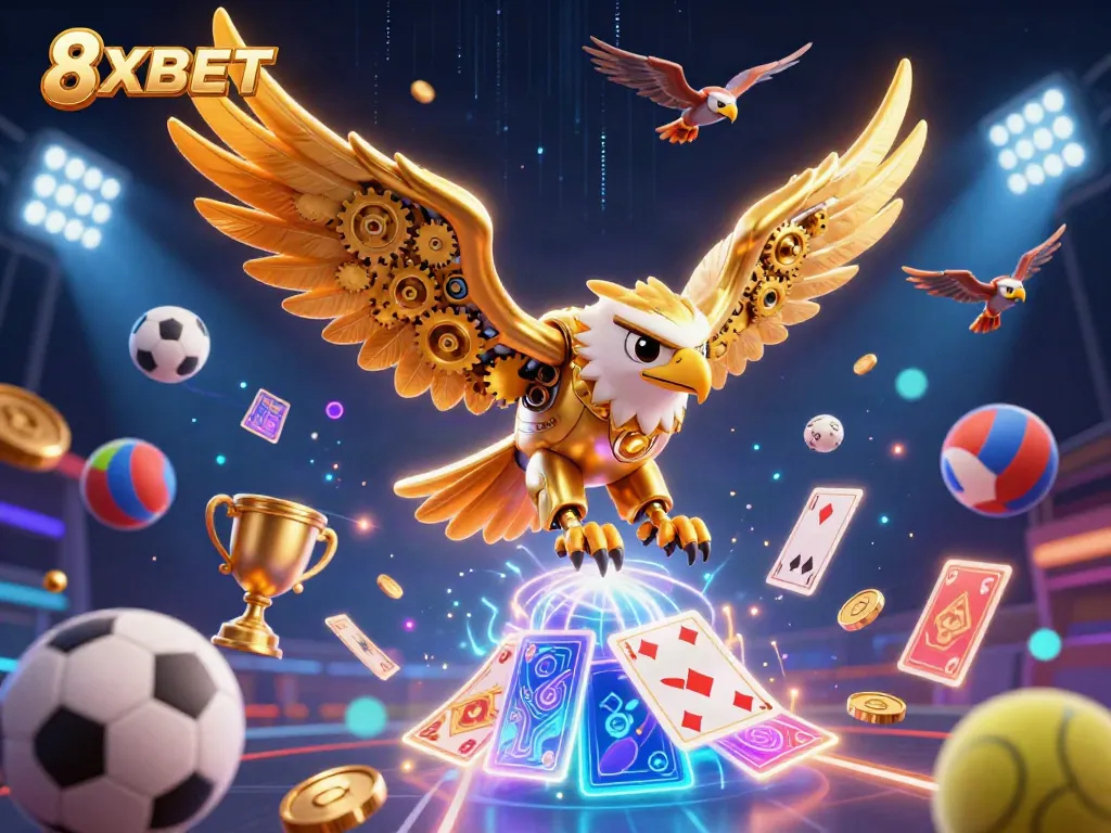 Experience the exhilarating online gameplay at 8XBET with dynamic elements of sports and casino excitement.
