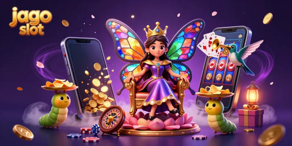 Permainan jago slot dan keberuntungan liput dengan ratu kupu-kupu di dunia kasino.